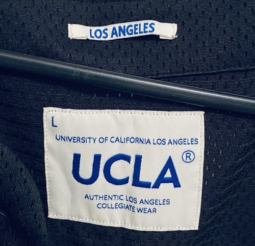 UCLA University of California Los Angeles Button Up Shirt Size Large (L) Black - Picture 7 of 15