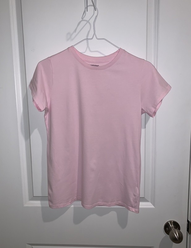 Lands End Youth Size XL (16) Short Sleeve Shirt