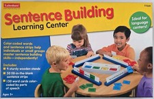 Lakeshore Sentence Building Learning Center Age 5  2 Word Cards Missing  TT368