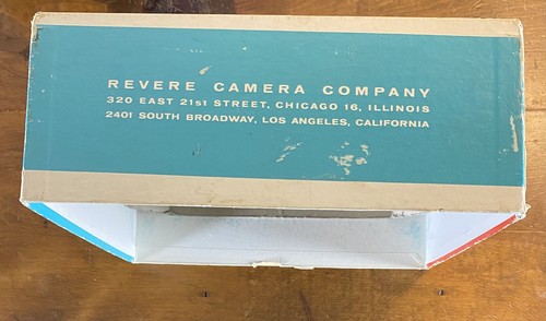 Revere Cine-Zoom Electric Eye-Matic Auto 8 MM Movie Camera Model C142 orig. box - Picture 13 of 13
