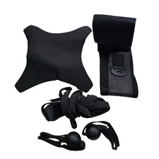 Hanging Volleyball Spike Trainer NEW Black Neoprene Elastic Training Aid