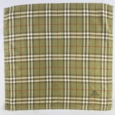 Vintage Burberry Handkerchief Pocket Square Bandana Neckerchief