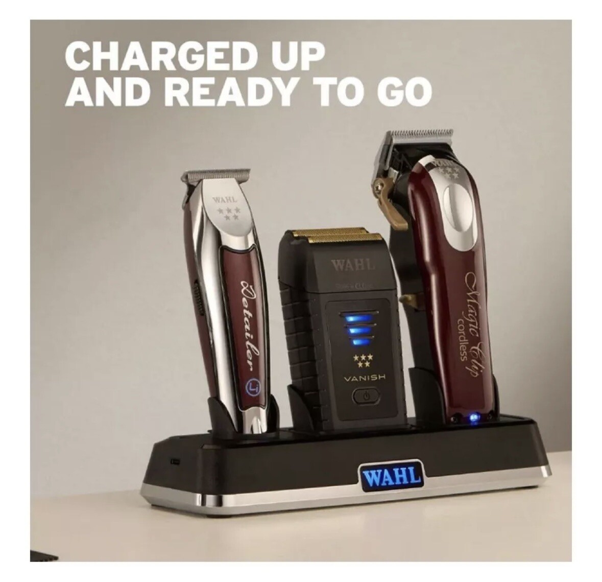 Wahl Professional Power Station Multi-Charger Stand - 3023291 for