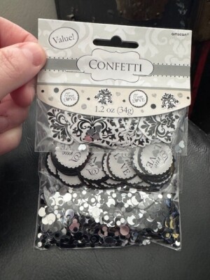 True Love Confetti 1.2oz. Pack Party Supply Table Wedding Decoration New!!!