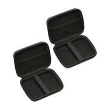 5.51x3.94" Electronic Organizer Case, 2Pcs EVA Hard Waterproof Carrying Case