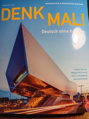 (INSTRUCTOR'S ANNOTATED EDITION) Denk Mal 3e (PAPERBACK)