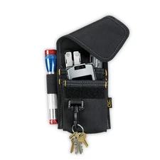 CLC 1104 - 4 POCKET MULTI-PURPOSE ACCESSORY ACCESSORIES TOOL HOLDER POUCH w/CLIP