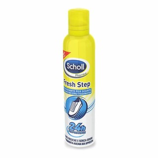 Scholl Fresh Step Deodorante Spray Scarpe, 150Ml