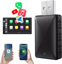 2 In 1 Bluetooth Apple Wireless Carplay Adapter Converts Factory Wired Carplay