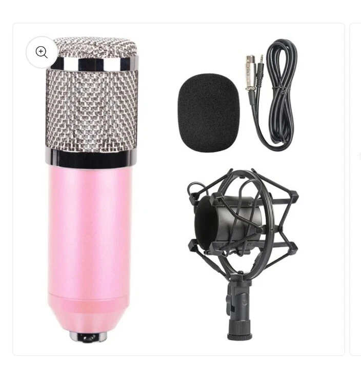 Excelvan BM-800 Condenser Studio Microphone Recording Mic With Shock Mount - Image 3 of 4