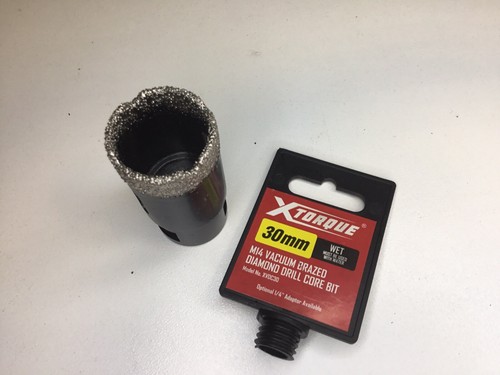 Xtorque 30mm M14 Wet Diamond Drill Core Bit (XVDC30) - Picture 3 of 3