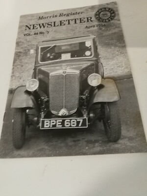  Morris Register - newsletter 2004 April 