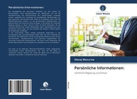 PersöNliche Informationen: | Buch | 9786203097306