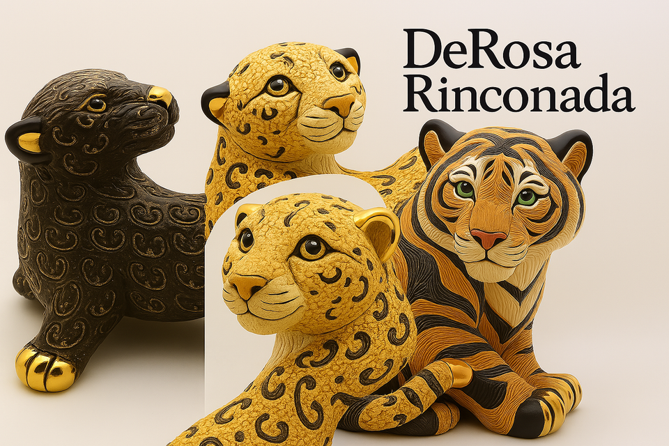 New De Rosa Rinconada Figurine Cute Baby Bison Animal DeRosa | eBay