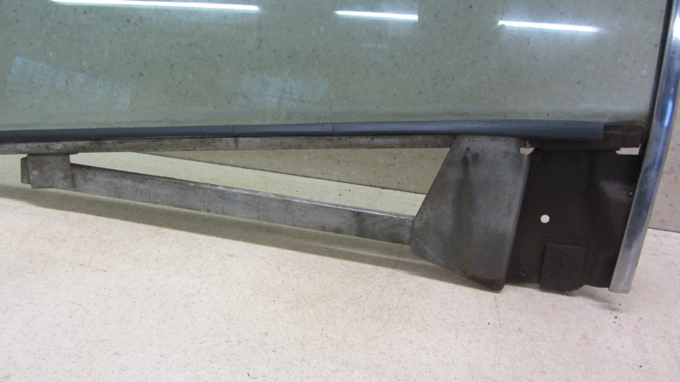 Cougar Mustang 1967 1968 puerta ventana marco de vidrio XR7 conductor delantero izquierdo #3 Foto 2 de 4