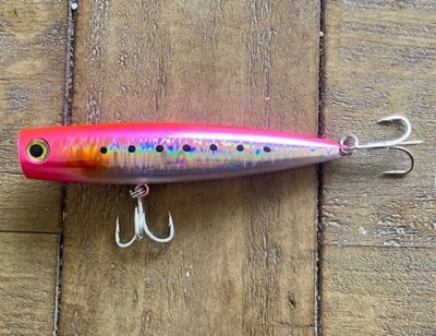 Cigar Popper 5 inch - Yellow Tail ,Dorado ,Color -Sardine Reflective-150mm 65gms