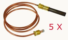 5 pcs COAXIAL THERMOPILE, 36" 250-750 MV VULCAN HART 110839-1 11335