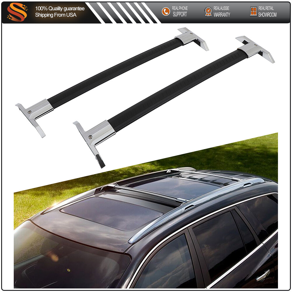 Black Roof Rack Cross Bar For Buick Enclave 08-16 Luggage Baggage Carrier  Cargo