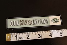 QUIKSILVER Silver Edition Quicksilver Vintage Surfing Decal STICKER