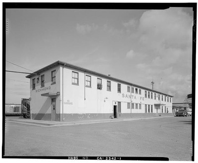 Santa Fe Railroad Depot,101 Garrard Boulevard,Richmond,Contra Costa County,CA