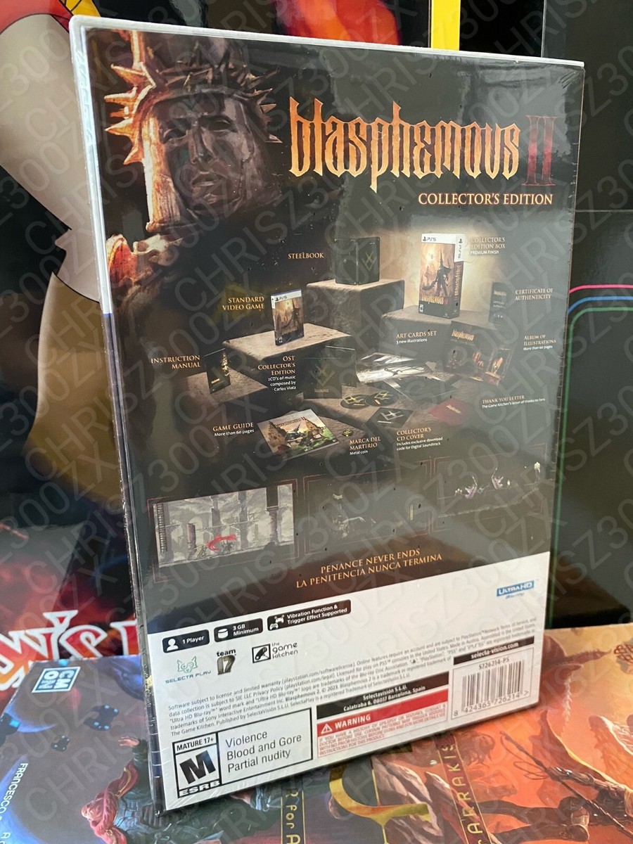 Blasphemous II 2 Limited Collector's Edition PS5 PlayStation 5 /w
