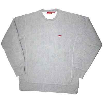 Supreme Small Box Logo Crewneck (Size: Large) | eBay Supreme Small Box Logo Crewneck (Size: Large) | eBay
