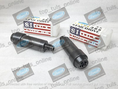 #ad 2x STONE HOLDER SIOUX 1702 NEW MODEL 385 BORE STAR DRIVE BACK R3S1 DUAL BEARING $175.00