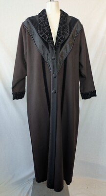Vintage 1990s Lynn Murray Full Length Wool Coat Sz XL EXUC