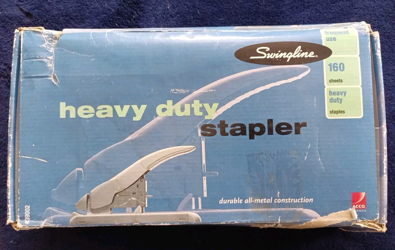 Swingline Deluxe Heavy-Duty Stapler 39002 160-Sheet Capacity, 4 Boxes Of Staples-image