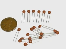 20 Pieces  56PF 50V Ceramic Disc Capacitor G898