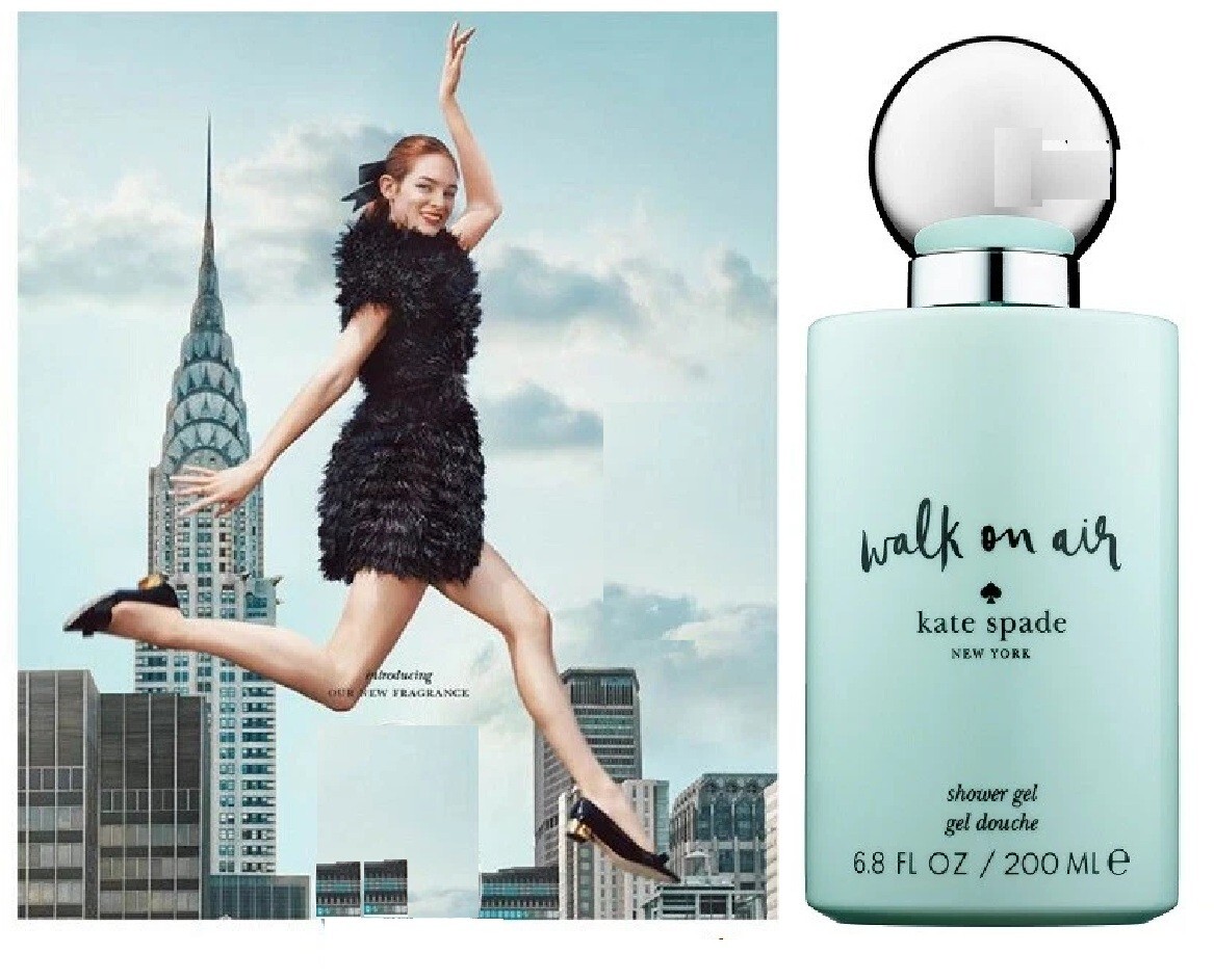 Kate Spade Walk on Air Perfumed Shower Gel Jumbo SEALED Feminine  Scent