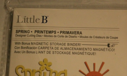 Little B Paper Cutting Dies Pick1: Welcome Baby, Dad, Spring, Nautical or Sports - Picture 41 of 46