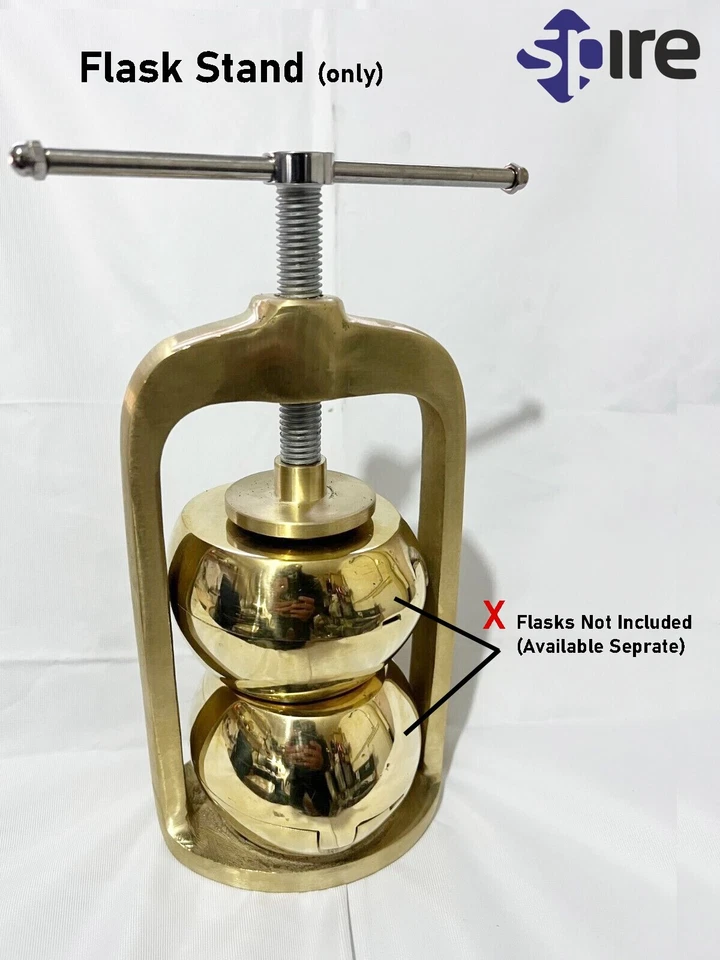 Spire Tools DENTAL LABORATORY LAB CLAMP PRESS COMPRESS BRASS DENTURE HOLD 3FLASK - Image 2 of 4