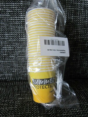 LR / Becher / 25 x Aloe Vera Drinking Gel / Paper Cup / Pappbecher 