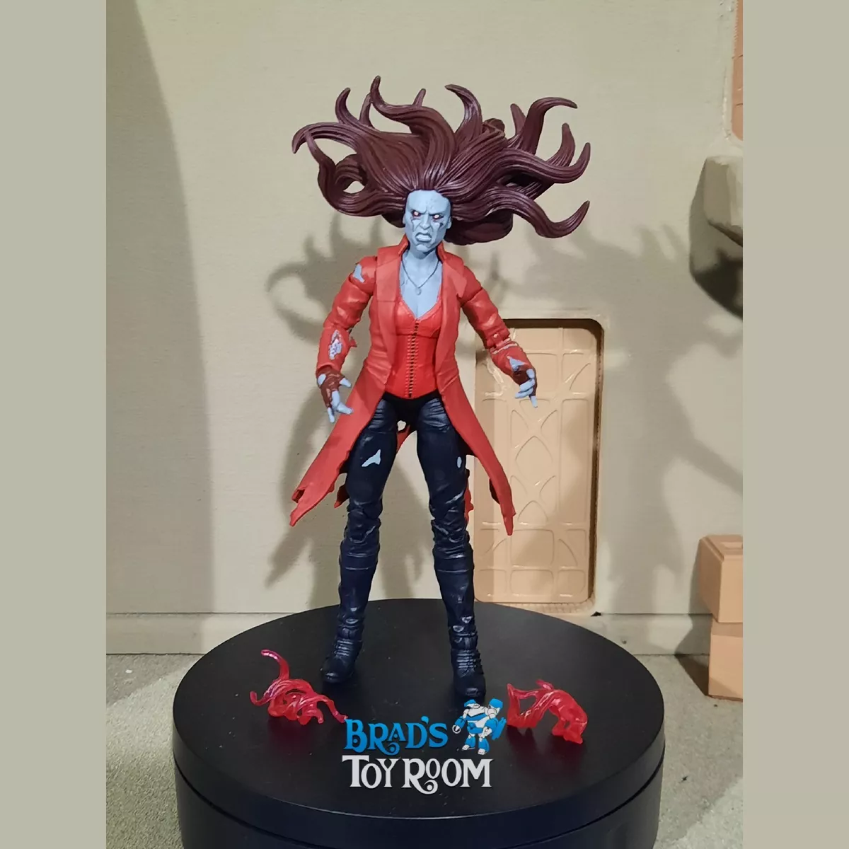 What If? Marvel Legends Zombie Scarlet Witch (Khonshu BAF)