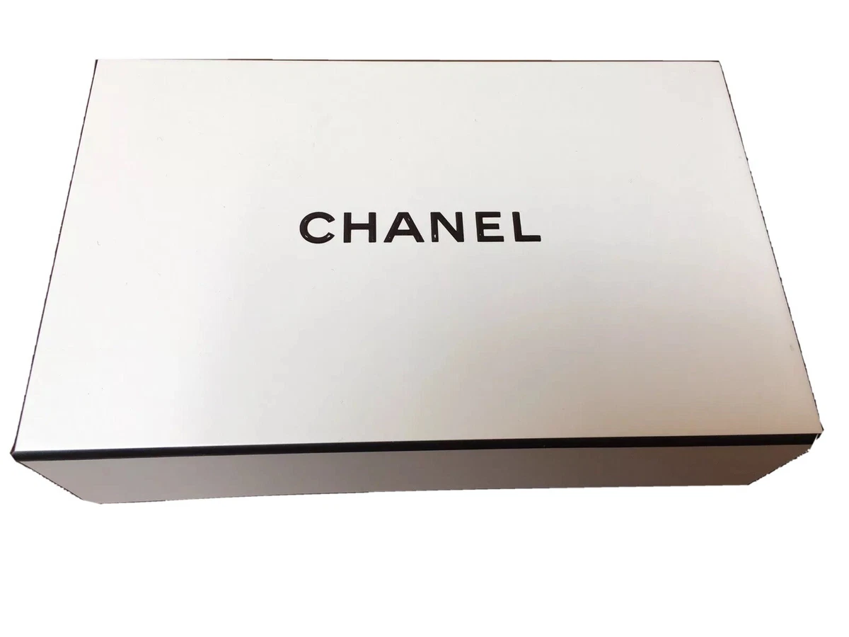 CHANEL Gift Box - Medium 8.5 x 8.5 x 3.5 with tissue ~ gift bag ~ filler  paper!