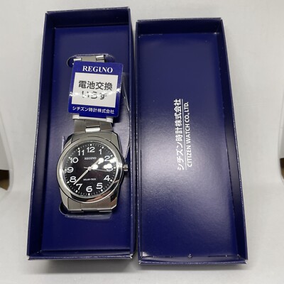 CITIZEN REGUNO ブラック腕時計 CITIZEN REGUNO black Solar Tech Standard New Japan RS25-0212A