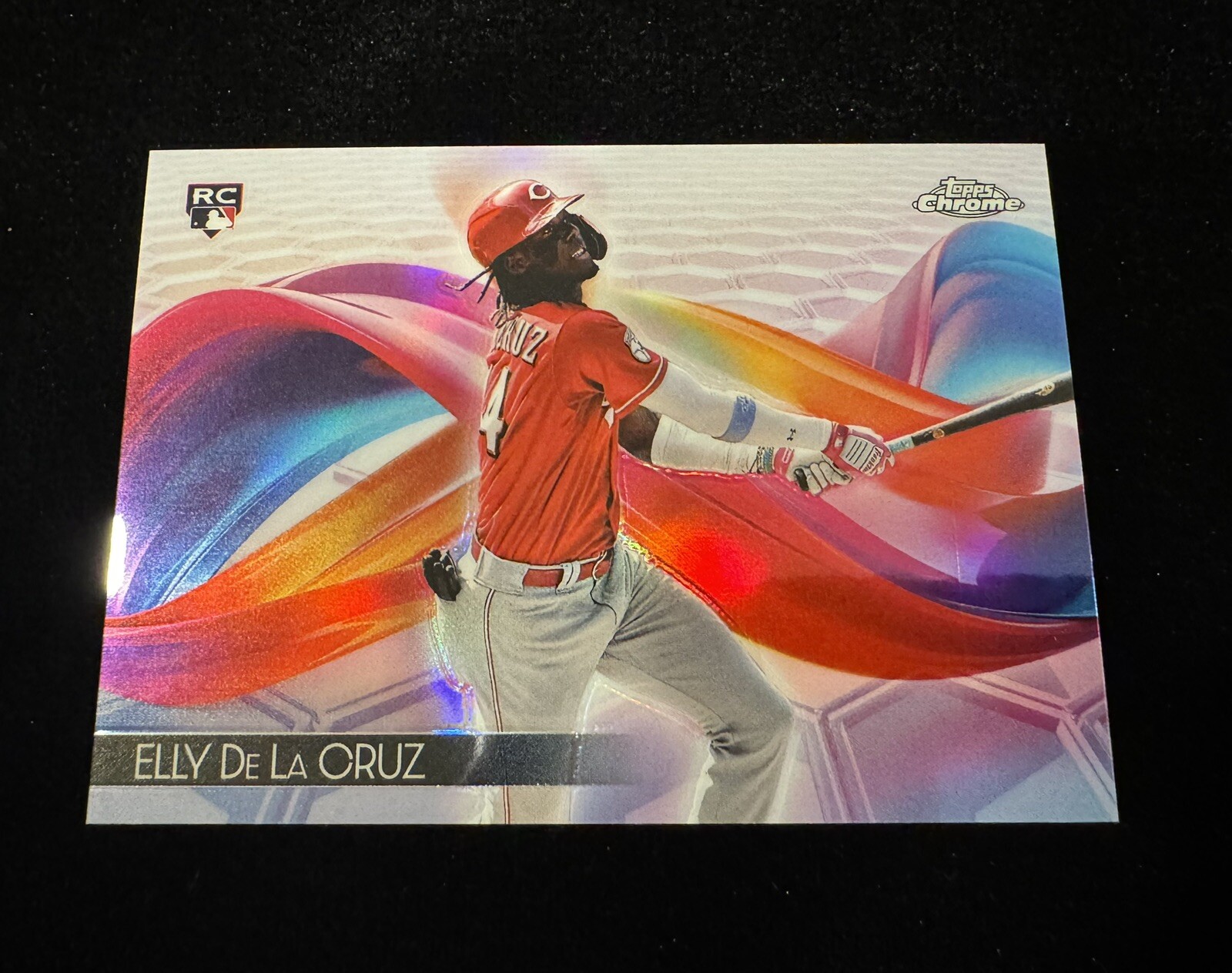 2024 Topps Chrome Helix HX-11 Elly De La Cruz Rookie SSSP