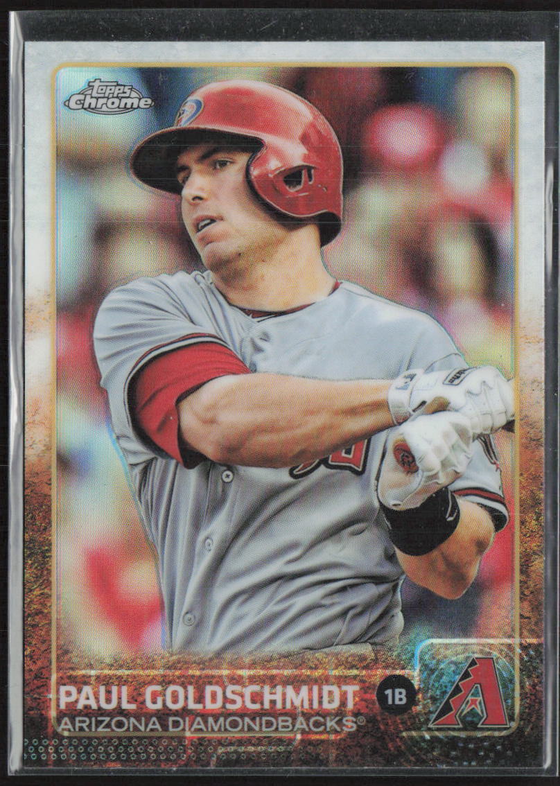 2015 Topps Chrome #106 Paul Goldschmidt Refractor
