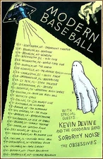 MODERN BASEBALL | KEVIN DEVINE 2017 Tour Ltd Ed RARE Poster +BONUS Rock Poster!