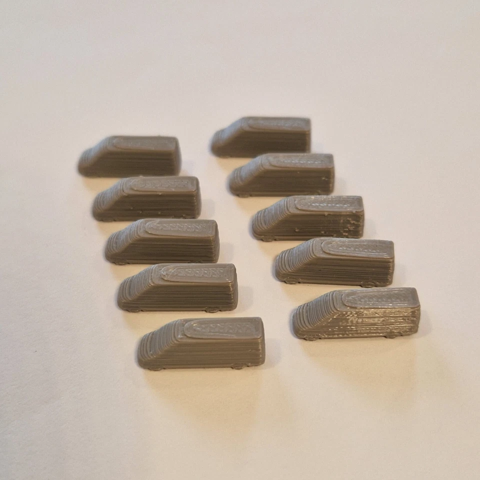 x10 Sprinter Van Corriere Cargo Veicolo Aeroporto Aereo GSE 1:400 1:500 Scala - Immagine 3 di 4