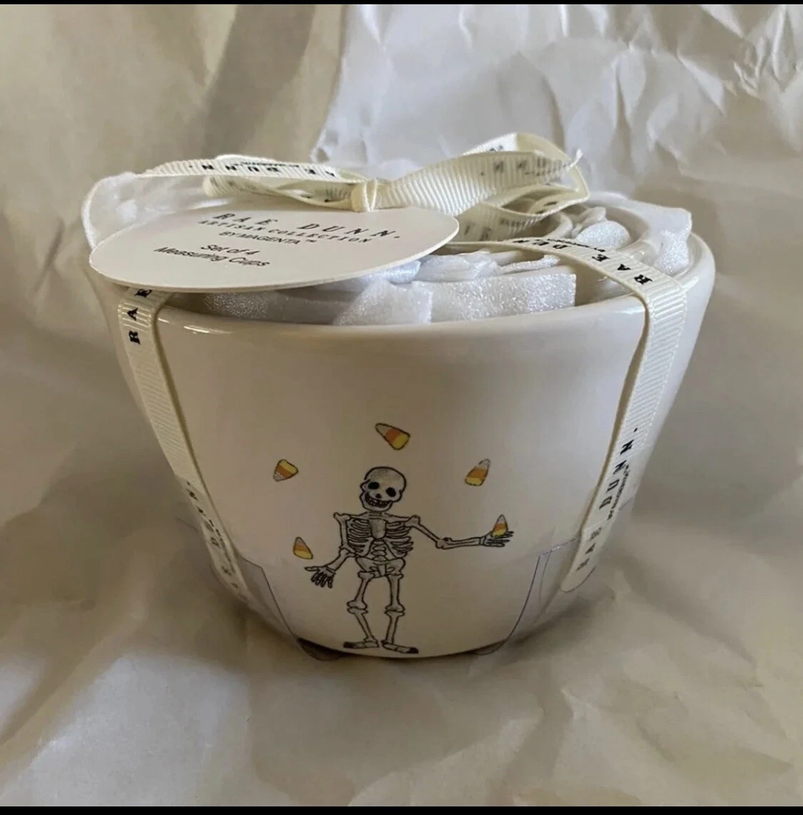 Rae Dunn Skeleton measuring cups