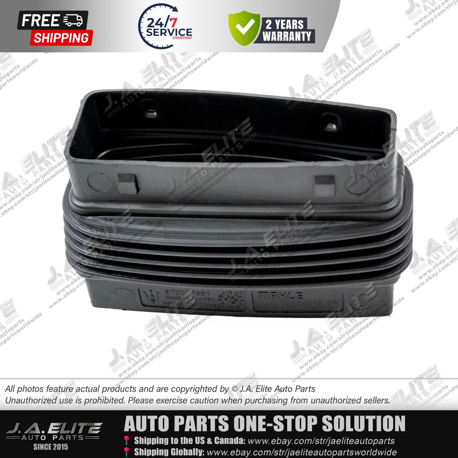 Genuine Upper Left Air Intake Sleeve for Maserati Quattroporte Ghibl 670007991
