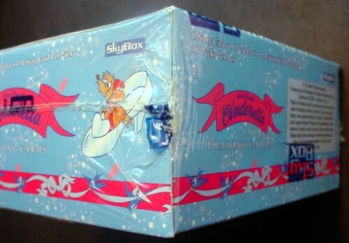 NEW 1995 Skybox WALT DISNEY CINDERELLA Factory Sealed Wax Pack Box 36 Packs - Picture 9 of 12