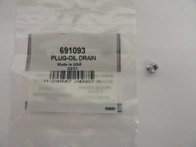 GENUINE BRIGGS & STRATTON OIL DRAIN PLUG 691093 - original ...