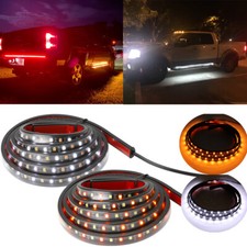 70 Running Board Led Light Strip Side Door Step Bar For Gmc Sierra 1500 2500