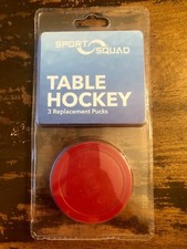 Table Hockey 3 Replacement Pucks/ Sport Squad