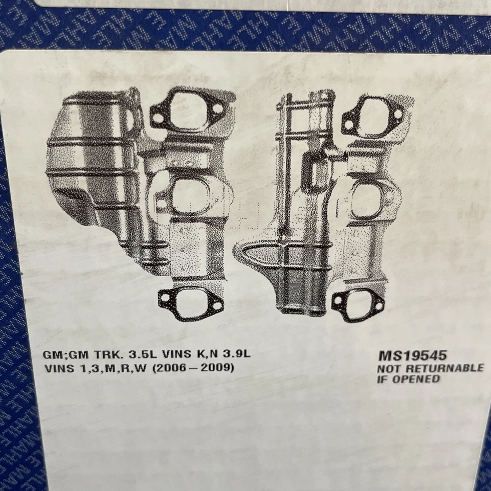 Juego de juntas de colector de escape Mahle para Chevy Impala 2006-2011 nuevo MS19545 Foto 3 de 3