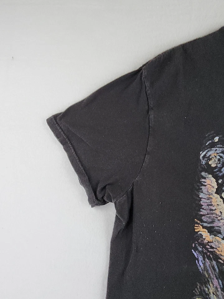 Star Wars Yoda Graphics Black Fifth Sun T-Shirt Boys Large - Image 3 of 4