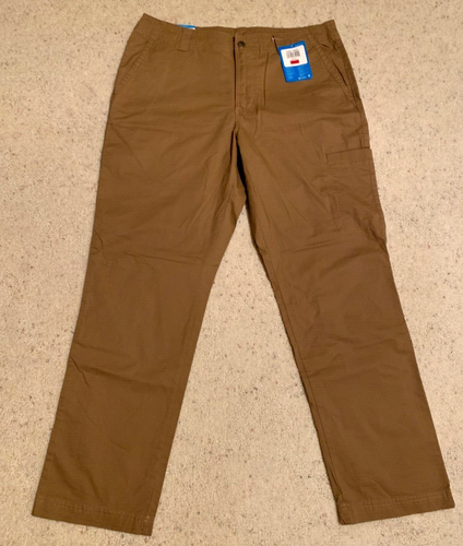 Columbia Men's Delta 5 Pocket Pant BROWN 34W x 30L NWT